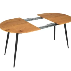 Fabrique de Styles Table à manger avec allonge en bois 120(+40cm)x80cm - Lara* Table De Salle À Manger