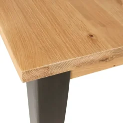 Fabrique de Styles Table à manger carrée en chêne massif 140x140xm - Manny* Table De Salle À Manger