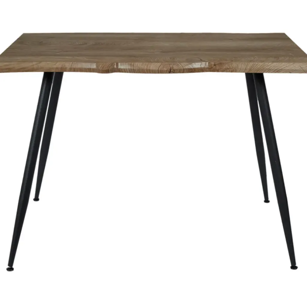 Fabrique de Styles Table à manger en bois MDF et pieds en fer 110x75cm - Forest* Table De Salle À Manger