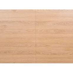 Fabrique de Styles Table à manger en placage chêne 180cm avec allonge 60cm - Manny* Table De Salle À Manger