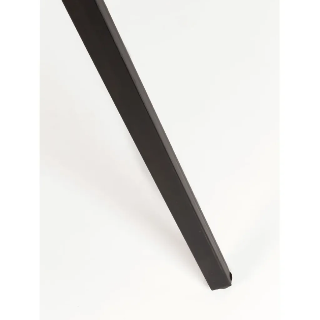 Fabrique de Styles Table à manger en teck massif et pieds métal 200x90cm - Suri* Table De Salle À Manger