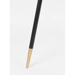 Fabrique de Styles Table à manger ronde en noyer plaqué et métal doré d91cm - Denise* Table De Salle À Manger