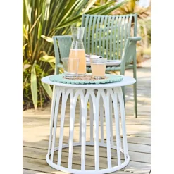 Fabrique de Styles Table basse de jardin ronde d50cm - Lumi*Enfant Tables Basses, Guéridons|Jardin