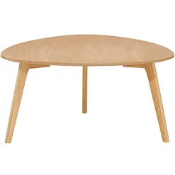 Fabrique de Styles Table basse effet chêne 80x80cm - becka* Table Basses