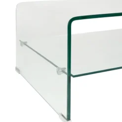Fabrique de Styles Table basse en verre trempé 110x55cm - Adela* Table Basses