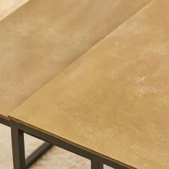 Fabrique de Styles Table basse gigogne (lot de 3) en fer - Félia* Table Basses