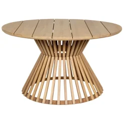 Fabrique de Styles Table de jardin ronde en acacia écru d130cm - Minga*Enfant Tables De Jardin|Jardin