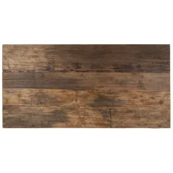 Fabrique de Styles Table de salle a manger rectangle en bois recyclé 180x90cm - Campagne* Table De Salle À Manger