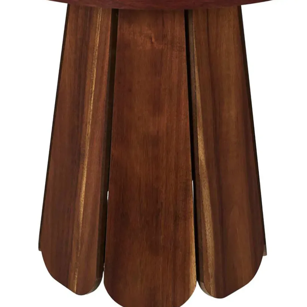 Fabrique de Styles Table d'appoint en bois foncé - Will* Bouts De Canapé Et Tables D'appoint