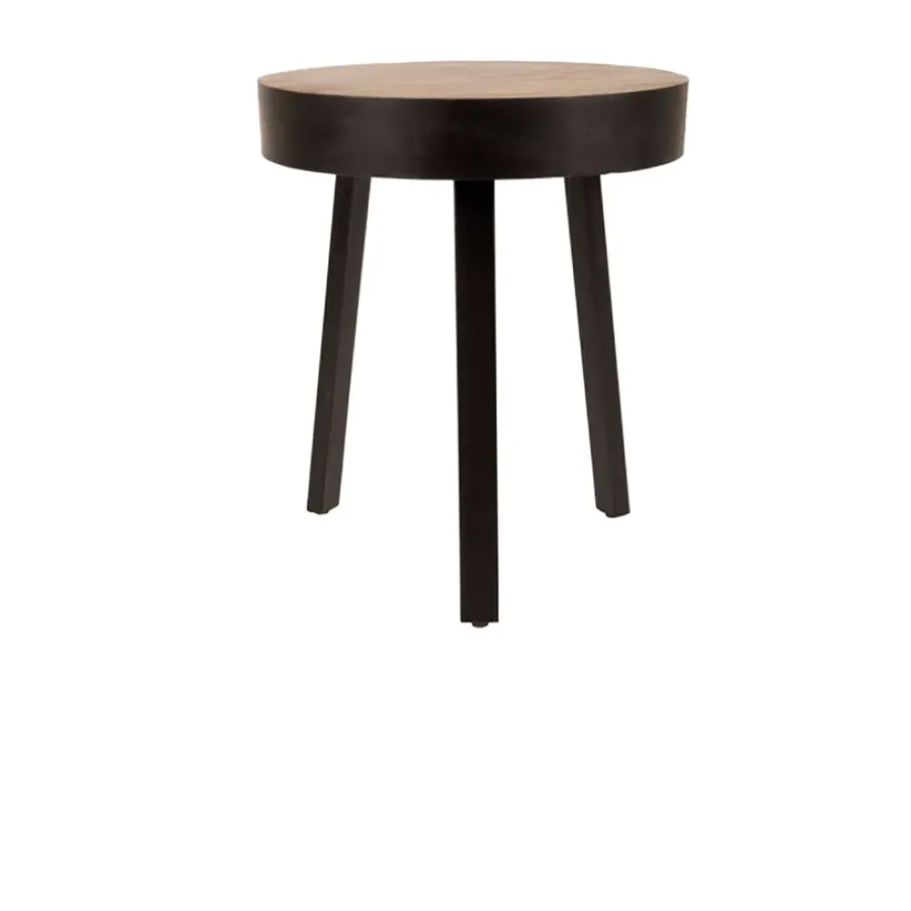 Fabrique de Styles Table d'appoint ronde en teck - Suri* Bouts De Canapé Et Tables D'appoint