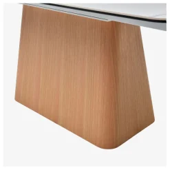 Fabrique de Styles Table extensible en verre et céramique l180-260cm - Linka* Table De Salle À Manger