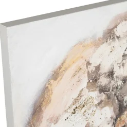 Fabrique de Styles Tableau éléphant en toile et pin 90x120cm - Animal* Tableaux Et Toiles