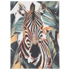 Fabrique de Styles Tableau zèbre en tissu 50x70cm - Gallery* Tableaux Et Toiles
