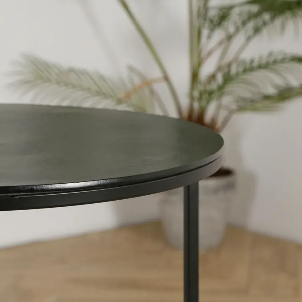 Fabrique de Styles Tables d'appoint gigogne (x2) en fer - Felia* Bouts De Canapé Et Tables D'appoint