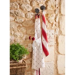 Fabrique de Styles Tablier en coton petits cœurs et blanc* Torchons, Tabliers Et Maniques