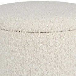 Fabrique de Styles Tabouret coffre en tissu et pin - Alpinia* Poufs Et Tabourets