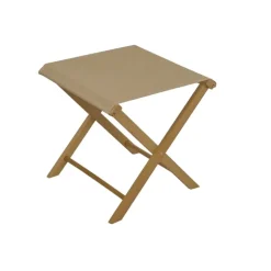 Fabrique de Styles Tabouret d'extérieur pliant en bois et coton h42cm - Colors*Enfant Bancs, Tabourets|Jardin