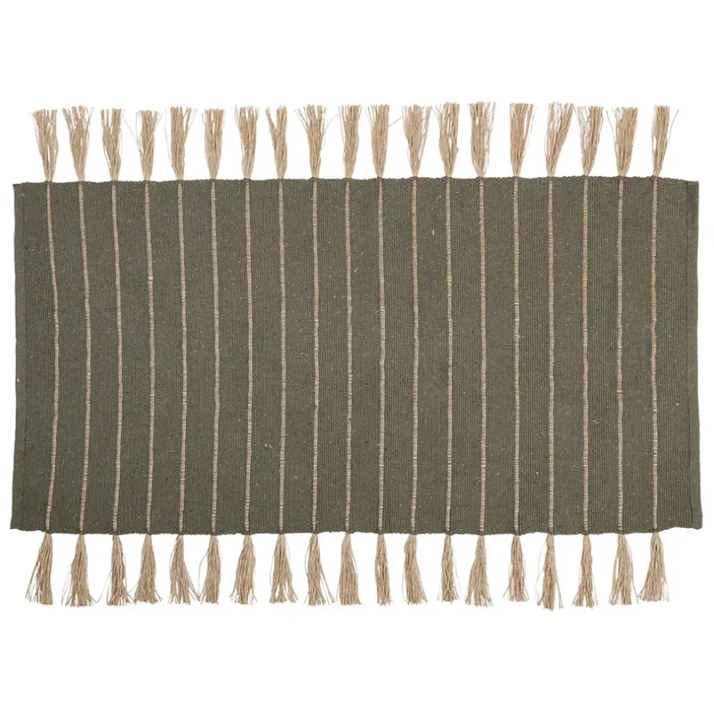 Fabrique de Styles Tapis en coton et jute 140x70cm - Kolore* Tapis