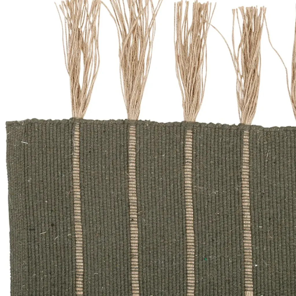 Fabrique de Styles Tapis en coton et jute 140x70cm - Kolore* Tapis