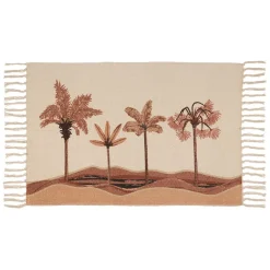 Fabrique de Styles Tapis en coton 90x60cm - Tropic Étoile* Tapis