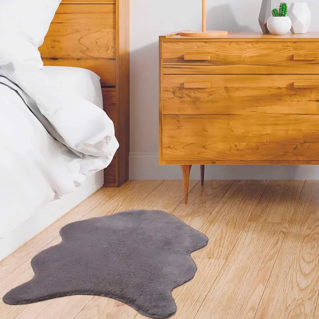 Fabrique de Styles Tapis imitation fourrure poil fin 60x90cm*Enfant Déco