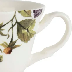 Fabrique de Styles Tasse à thé et sous tasse en faïence blanche 22cl - Meredith* Tasses Et Mugs