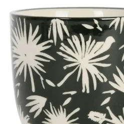 Fabrique de Styles Tasses x4 palmier 17.5cl en grès - palmea* Tasses Et Mugs