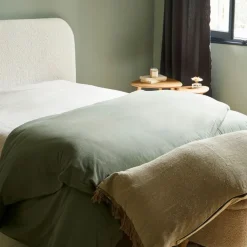 Fabrique de Styles Tete lit en bouclettes et bois 160x100cm - Organic* Têtes De Lit Et Paravents