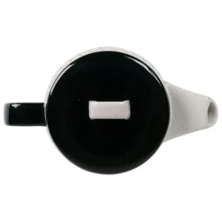 Fabrique de Styles Theiere en grès banc et beige - courba* Théières Et Cafetières