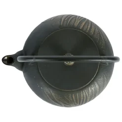 Fabrique de Styles Théière avec filtre en fonte noire et dorée 1.5l - Exaltation* Théières Et Cafetières