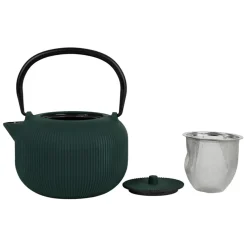 Fabrique de Styles Théière en fonte et inox 1L - Tresse* Théières Et Cafetières