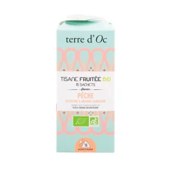 Fabrique de Styles Tisane 15 sachets fruitée bio saveur pêche verveine et orange sanguine* Cafés, Thés Et Infusions
