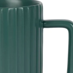 Fabrique de Styles Tisaniere en grès émeraude et filtre inox 47.5cl - Sweet Leav* Tasses Et Mugs