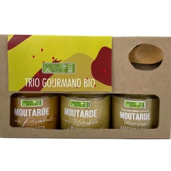 Fabrique de Styles Trio de 3 moutardes* Condiments Et Épices