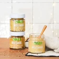 Fabrique de Styles Trio de 3 moutardes* Condiments Et Épices