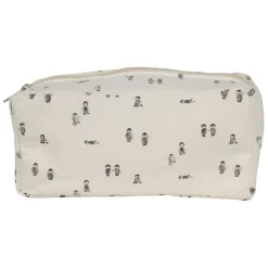 Fabrique de Styles Trousse de toilette banquise en coton écru et gris - Sweetdream* Pochettes Et Housses