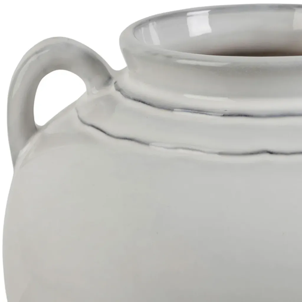 Fabrique de Styles Vase avec anses en grès h28cm - Mijas* Vases Et Soliflores