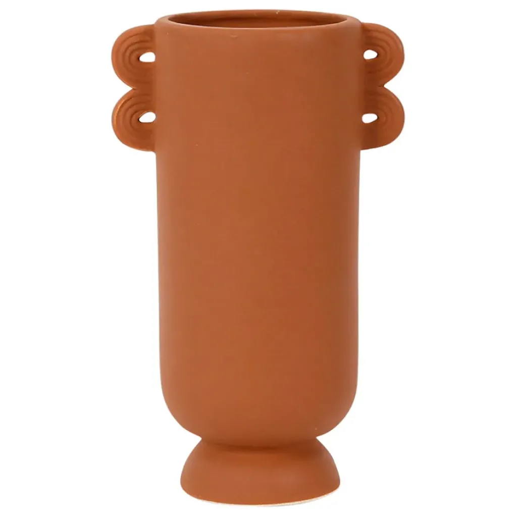 Fabrique de Styles Vase en grès - terre brulée* Vases Et Soliflores