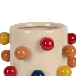 Fabrique de Styles Vase en porcelaine h24cm - Visage Arty* Vases Et Soliflores