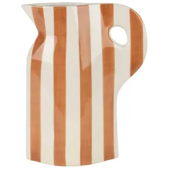 Fabrique de Styles Vase pichet en grès terracotta h24cm - Artist* Vases Et Soliflores