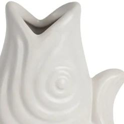 Fabrique de Styles Vase poisson en grès h19.5 cm - Mer* Vases Et Soliflores