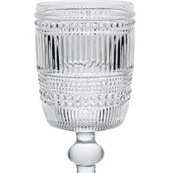 Fabrique de Styles Verre à pied en verre 30cl - strie* Verres À Vin