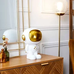 Fabrique de Styles Vide poche astronaute blanc et doré* Petits Objets Déco