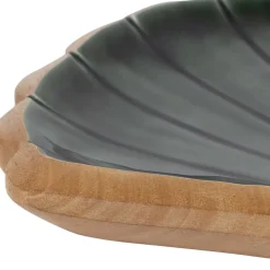 Fabrique de Styles Vide poche Saint-Jacques en manguier émeraude - Amarres* Petits Objets Déco